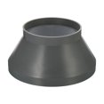 thumbnail image 1 of Unique Bargains 10' to 6' Duct Reducer Connector Ventilation Tube Increaser Adapter Grey, 1 of 5
