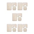 thumbnail image 1 of Transemion 3x Durable And Absorbent Bath Mat For Bathtub And Shower Designed To Last PJ210611-B001 5Set, 1 of 6