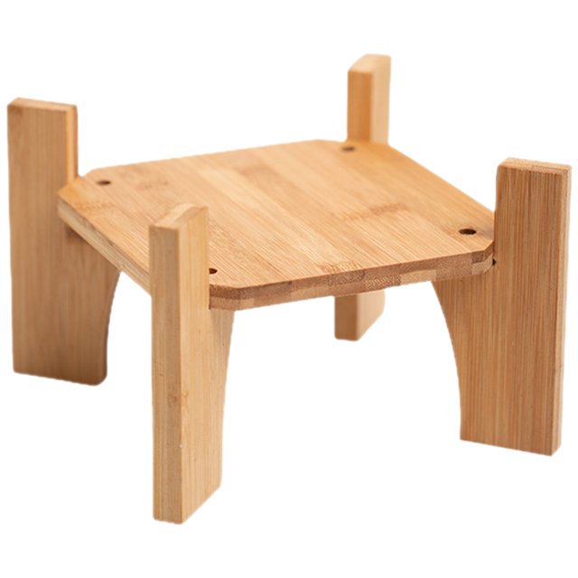 Support en Bois pour Plante Support de Pot de Fleurs Jardinière Support Distributeur de Boissons Support en Bois
