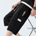 thumbnail image 5 of asjyhkr Shorts Cargo Capri 3/4 Longs pour Hommes Shorts de Randonnée Légers avec Multiples Poches (M-4TG), 5 of 5