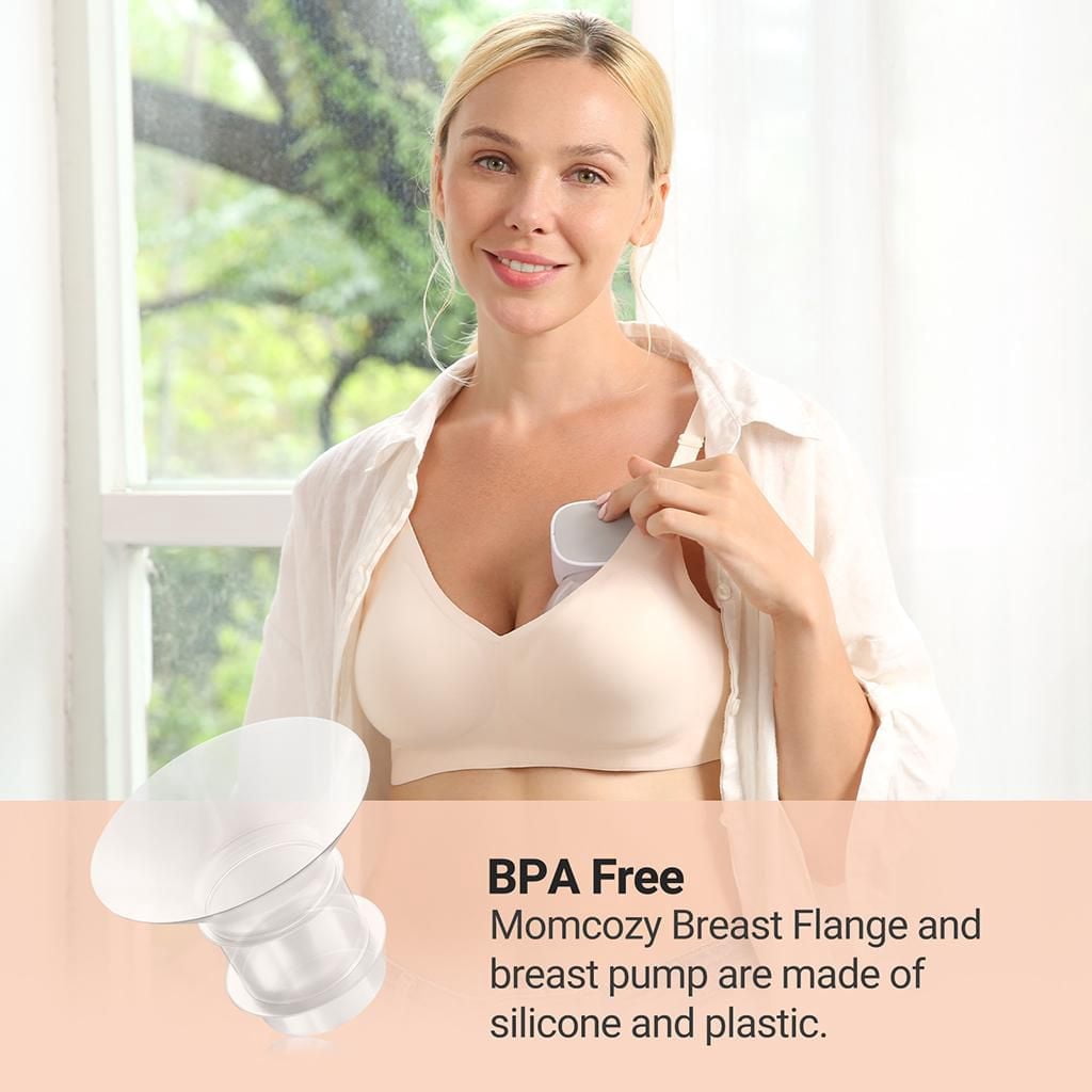 Momcozy 17mm Flange Insert for S9 Pro/S12 Pro Breast Pump – BPA-Free Silicone Breast Shield Accessory