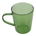 thumbnail image 1 of Glass Coffee Cup, Health And  Convenient And Quick To Clean 380ml Coffee Mug  For School For Home Blue,Green,Transparent,Brown, 1 of 8