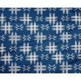 thumbnail image 4 of oneOone Polyester Lycra Fabric Check Kasuri Print Fabric BTY 56 Inch Wide, 4 of 4