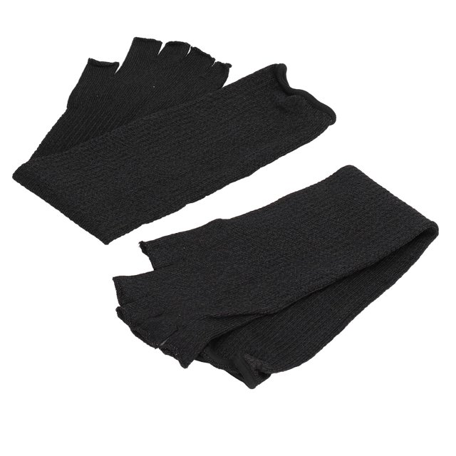 1 Pair Arm Guards, Cut Half Finger Arm Sleeve, For Farm, Kitchen Work, Cut Protection, Food Service, Wood Carving, Fishing, Camping, Glass Handling, Assembly Lines, Appliance