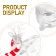 thumbnail image 3 of TEHAUX 2Pcs Acrylic Reindeer Hanging Decorations Festive Christmas Tree Accent, 3 of 8
