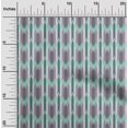 thumbnail image 1 of oneOone Viscose Chiffon Fabric Ikat Style Stripe Print Sewing Fabric BTY 42 Inch Wide, 1 of 3