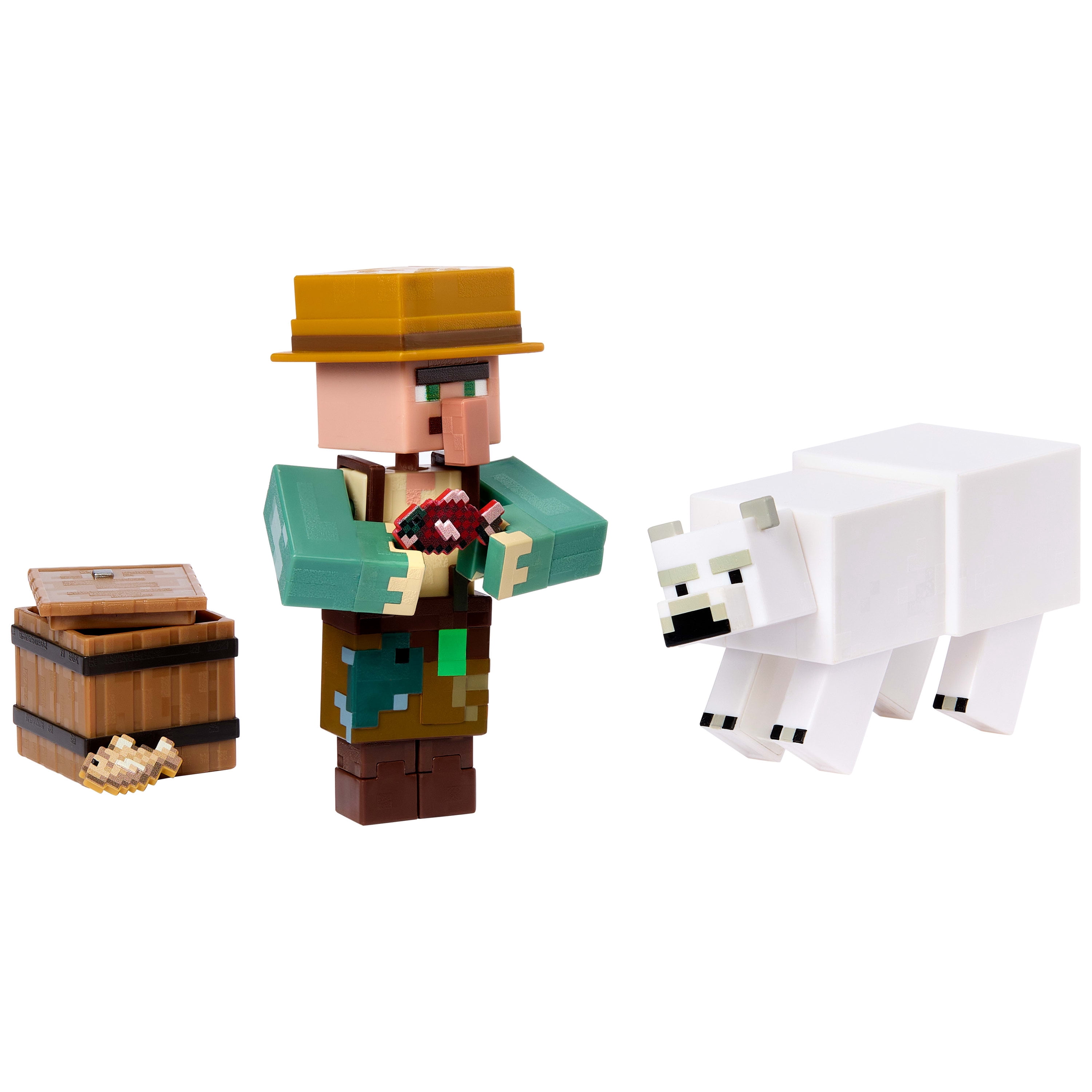 Minecraft Action Figures & Accessories 2-Pack, 3.25-inch Scale Collectible Sets (Characters May Vary)