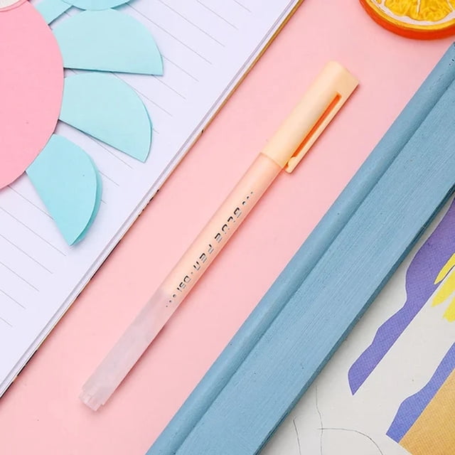 Dvkptbk Stylo Distributeur Stylo Forme de Stylo Point de Distribution Manuel Compte Séchage Rapide Couleur Stylo Distributeur Colle 1 ml Stylo