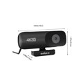 thumbnail image 3 of Meitianfacai 4K High-definition Computer Camera Autofocus 1080p Network High-definition Live Streaming Device USB Computer Camera, Back to School Supplies(Black), 3 of 7