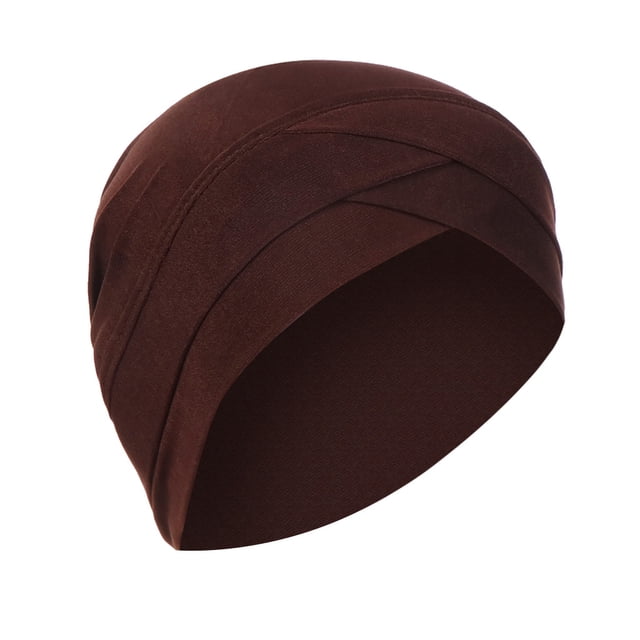 CEHVOM Chapeau Indien Uni pour Femmes Bonnet Chimio Musulman Turban Foulard