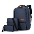 thumbnail image 1 of Backpack for Womencasual Backpack Three Piece Set, Large Capacity Student Backpack, Suitable for School and Outdoor Travel, Computer Bag for Men and Women with Large Capacity, 1 of 1