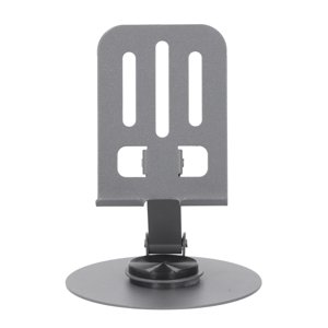 360 Degree Rotating Phone Stand, Support de téléphone cellulaire rotatif en acier au carbone compatible pour maison