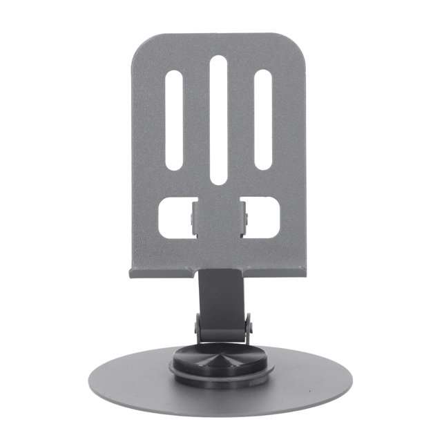 360 Degree Rotating Phone Stand, Compatible Carbon Steel Rotating Cell Phone Stand for Home