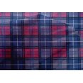 thumbnail image 3 of oneOone Cotton Silk Fabric Madras Check Printed Fabric 1 Yard 42 Inch Wide, 3 of 3