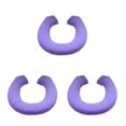 thumbnail image 3 of Transemion Durable Bathroom Pad Tear-resistant And U/O Shape Options Wear-resistant Purple 3Set, 3 of 6