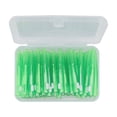 thumbnail image 2 of Interdental Brush, Efficient Braces Cleaner 60Pcs  For Children For Orthodontic Care Green, 2 of 8