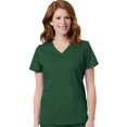 thumbnail image 1 of Blossom par Maevn Haut de Sarrau Uni à Faux Cache-Cœur Signature pour Femmes, 1 of 1