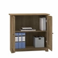 thumbnail image 4 of Bush Furniture's Cabot Small Storage Cabinet w/ Doors Linen White Oak, 4 of 7