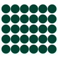 thumbnail image 1 of Unique Bargains 6' Round Floor Sticker Classroom Spot Marker Adhesive Waterproof Vinyl Line Up Sign Dark Green 30 Pack, 1 of 7