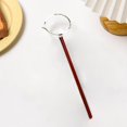 thumbnail image 1 of maskred Cooking Ladle Cooking Sauce Gravy Spoon Sauce Restaurant Punch Egg Soup for Red 252x62mm 5Set, 1 of 6