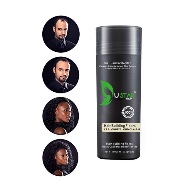 USTAR Fibres Constructrices pour les Cheveux Blond Pâle.97oz