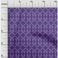 thumbnail image 1 of oneOone Viscose Jersey Fabric Geometric & Paisley Block Print Sewing Fabric BTY 60 Inch Wide, 1 of 4