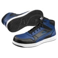 thumbnail image 2 of PUMA Safety Men's Frontcourt Mid Composite Toe Work Boot Blue/Black  - 630075, 2 of 6