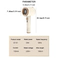 thumbnail image 3 of Binwennn Screwdrivers Travel Mini Steam Portable Mini Ironing Machine Handheld Mini Ironing Machine For Clothes Fast Preheating Steam Dry Ironing For Home And Travel 220v General Purpose, 3 of 8
