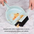 thumbnail image 3 of Mini Brush and Dustpan Set, Hand Broom and Dustpan Set, Small Broom and Dustpan Set, Small Dust Pan with Brush for Home Kitchen Office Car, Blue, 3 of 5
