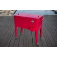 thumbnail image 5 of Permasteel Patio Cooler 80QT - Red, 5 of 5
