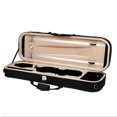 thumbnail image 3 of Yinanstore 4/4 Full Size Violin Travel Case with Hygrometer Lightweight Adjustable Shoulder Straps 31x10inch Rectangular Protective Case B, 3 of 8