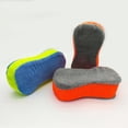 thumbnail image 4 of Oleegame 1PC Cleaning Brush Car Cleaning Products Car Cleaning Mesh Sponge Block High Density 8 Figure Absorbent Double Sponge Car Cleaning Sponge Green, 4 of 7