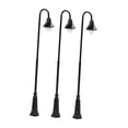 thumbnail image 2 of Milaget 3 Pieces Mini Street Posts Light Model 3V Layout Courtyard Fairy Garden Lamp 7.6x1.2cm, 2 of 9