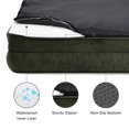 thumbnail image 3 of BEDSURE Large Orthopedic Dog Bed for Large Dogs - Big Waterproof Dog Bed Large, Foam Sofa with Removable Washable Cover, Waterproof Lining and Nonskid Bottom Couch, Pet Bed, 3 of 6