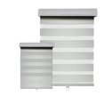 thumbnail image 1 of Hauz 1836GRYCD - 18'' X 36'' Alternating Shade Window Shade, Cordless, Grey, 1 of 3