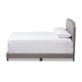 thumbnail image 3 of Baxton Studio Odette Modern and Contemporary Light Grey Fabric Upholstered Full Size Bed, 3 of 5