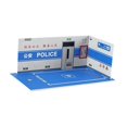 thumbnail image 4 of 1/24 Car Garage Diorama Model Model Railroad Decoration Collection Toy Vehicle for Micro Landscape Diorama Scenery Blue, 4 of 9