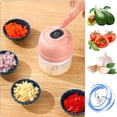 thumbnail image 1 of LSLJS Garlic Masher Electric Garlic Masher Household 250ml Food Processor Small Masher To Vegetable Wireless Food Processor for Ginger Chili Fruit Meat Etc, Garlic Stirrer, 1 of 8