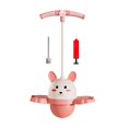 thumbnail image 2 of Almencla Pogo Ball with Handle Funny Exercise Pogo Stick for Exercise Balance Ability pink, 2 of 8