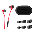 thumbnail image 4 of "Écouteurs de jeu HyperX Cloud Earbuds II avec microphone intégré – Rouge", 4 of 12