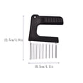 thumbnail image 2 of Multifunctional Potato Cutter - Stainless Steel & Plastic Wavy Chip Cutter, Easy to Use, for Vegetables Fruit Salad Garnishes, 2 of 9