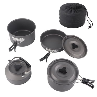 Camping Cookware,Outdoor Camping Cookware Set Outdoor Camping Cookware Set Camping Cookware Set Built to Last