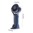 thumbnail image 3 of Portable USB Rechargeable Misting Fan,3 Speed Airflow,Enhances Humidity and Cooling,Ideal for Travel,Office Home,Compact Design,Energy Efficient, 3 of 6