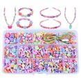 thumbnail image 1 of DIY Bead Set Creative Educational DIY Craft Bead Loose Bead Spacer Bead for Girl, 1 of 6