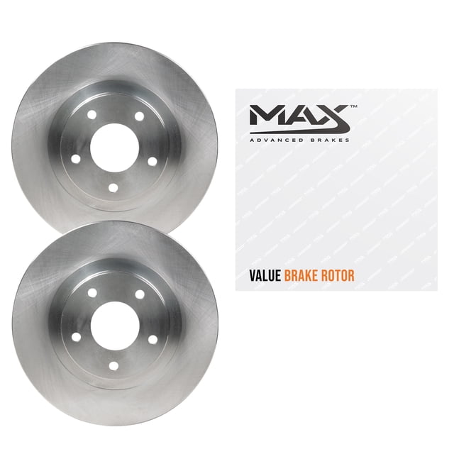 Max Advanced Brakes - Ensemble de Disques de Frein Arrière pour Subaru Ascent 2019-2023, Disques Arrière de Remplacement Style OE, Meilleur Rapport Qualité-Prix