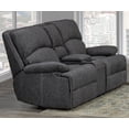 thumbnail image 1 of Caera Recliner Loveseat, Grey, 1 of 5