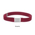 thumbnail image 2 of 1 Ensemble Ceinture Élastique Simple pour Enfants Garçons Boucle Ajustable Taille Extensible Réutilisable Lavable Jeans Accessoires de Vêtements Rouge Vin, 2 of 8