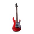 thumbnail image 2 of Beginner & Intermediate Full Size Electric Guitar – Red Gloss, HSS Pickups, Tremolo Bridge, Maple Neck, 2 of 7