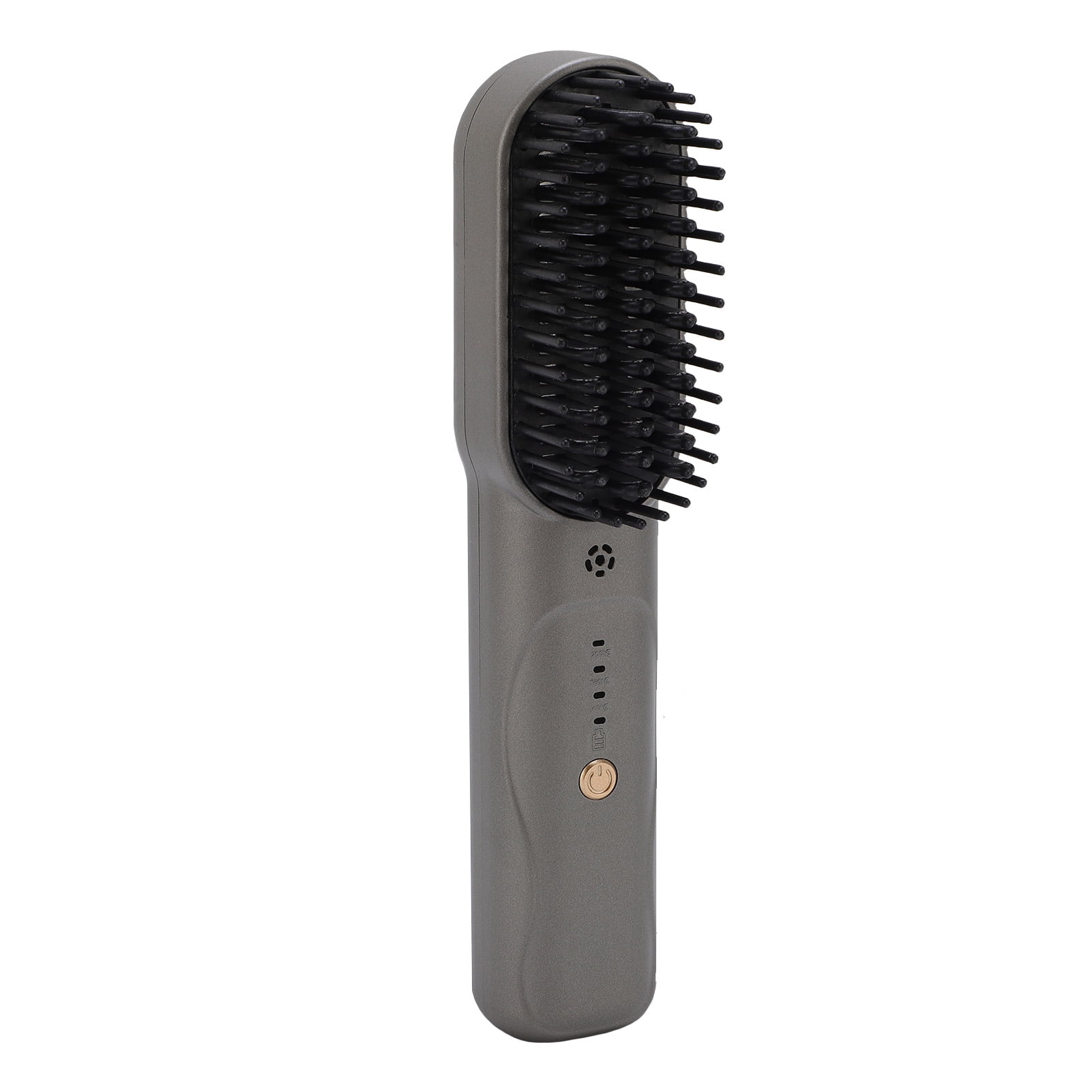 Hot Air Brush, Cordless Hair Straightener Brush Rechargeable Hair Straightening Comb Curling Iron Portable Electric Styling Comb - Fast Heating