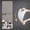 B, variante sur WIFKLSIIPG Acrylique Auto Plein Corps Mural Monté Non Perforé Doux Bricolage sur Pied Habillage pour Usage Domestique